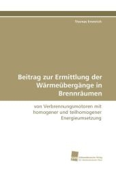 Beitrag zur Ermittlung der WÃ¤rmeÃ¼bergÃ¤nge in BrennrÃ¤umen - Thomas Emmrich