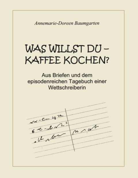 Was willst Du - Kaffee kochen ?