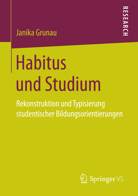 Habitus und Studium - Janika Grunau