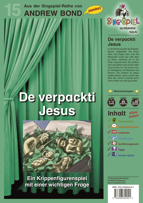 De verpackti Jesus, Singspiel mit CD (SS15) - Andrew Bond