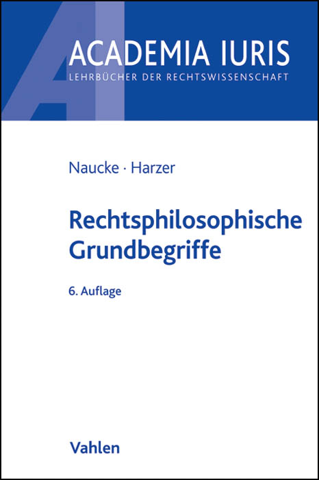 Rechtsphilosophische Grundbegriffe - 