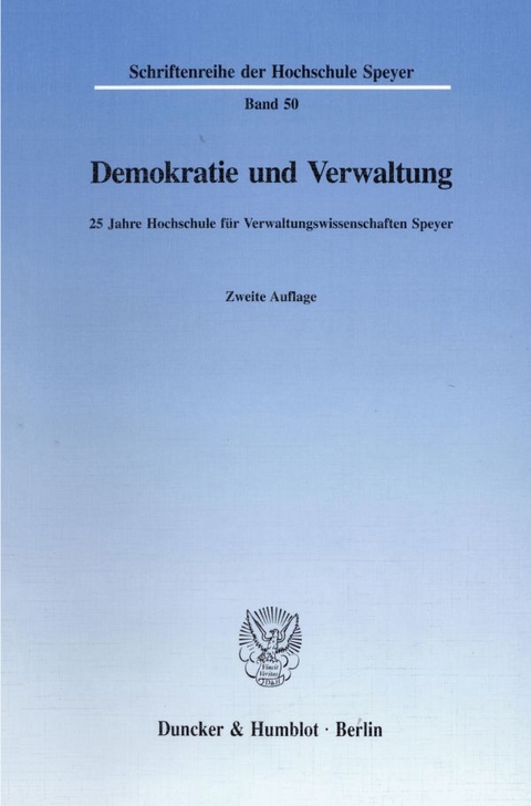 Demokratie und Verwaltung.