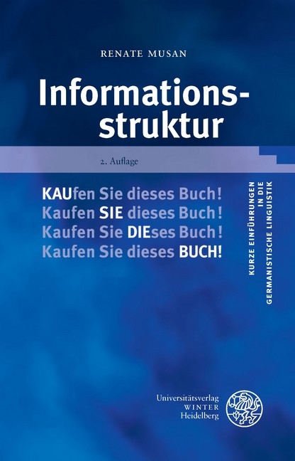 Informationsstruktur - Renate Musan