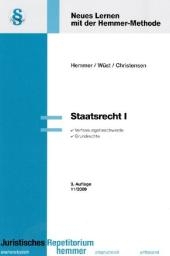 Staatsrecht I - Karl E Hemmer, Ralph Christensen