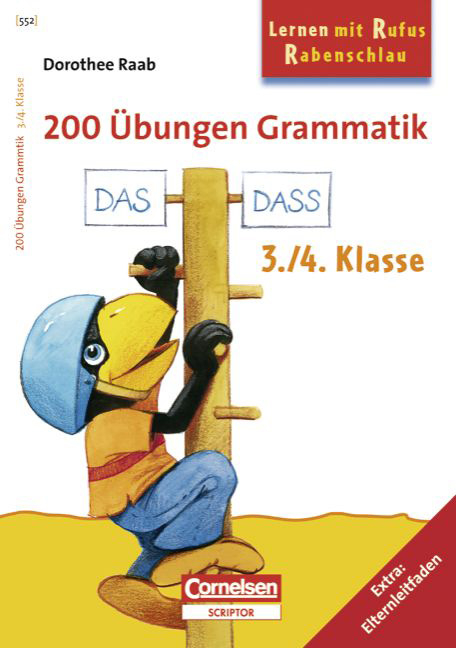 Dorothee Raab - Lernen mit Rufus Rabenschlau / 3./4. Schuljahr - 200 Übungen Grammatik - Marion Clausen