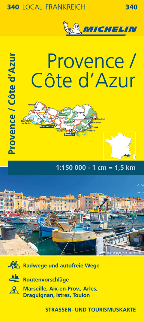 Michelin Provence - Cote d'Azur - 