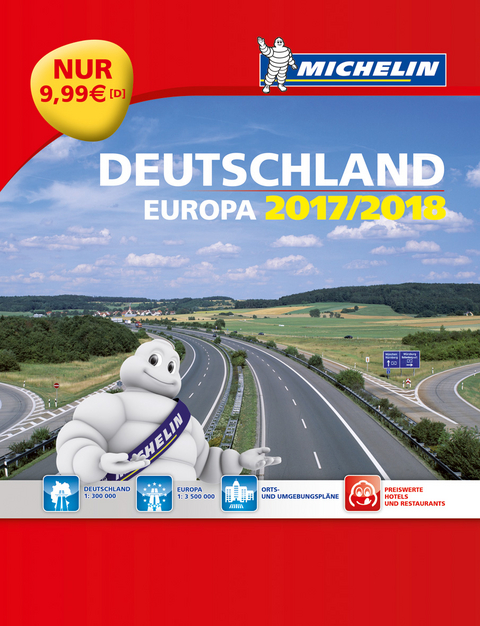 Michelin Straßenatlas Deutschland & Europa 2017/2018