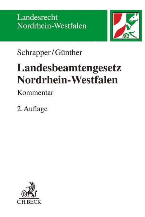 Landesbeamtengesetz Nordrhein-Westfalen (LBG NRW) - Ludger Schrapper, Jörg-Michael Günther