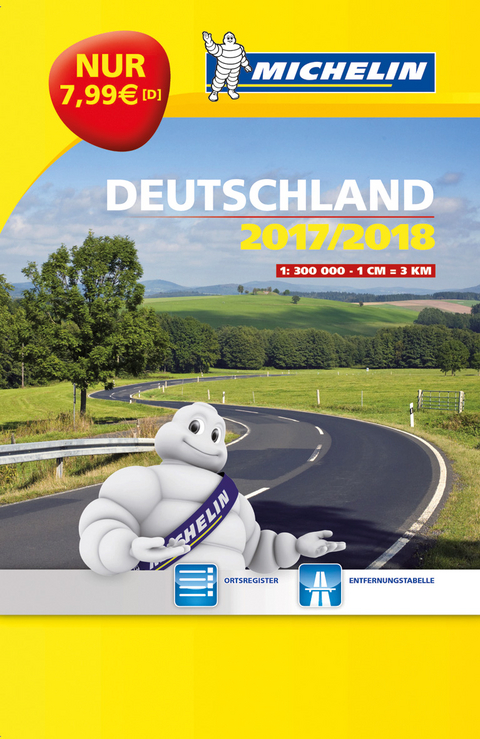 Michelin Kompaktatlas Deutschland 2017/2018