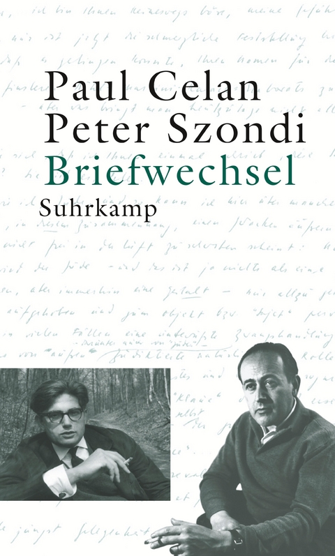 Briefwechsel - Paul Celan, Peter Szondi