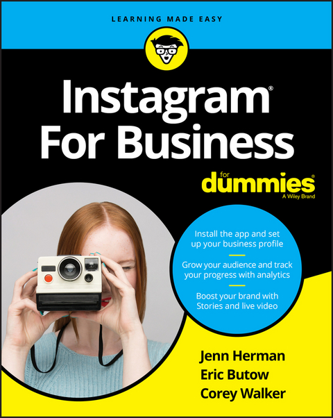 Instagram For Business For Dummies -  Eric Butow,  Jenn Herman,  Corey Walker