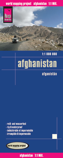 Reise Know-How Landkarte Afghanistan (1:1.000.000) - Reise Know-How Verlag Reise Know-How Verlag Peter Rump