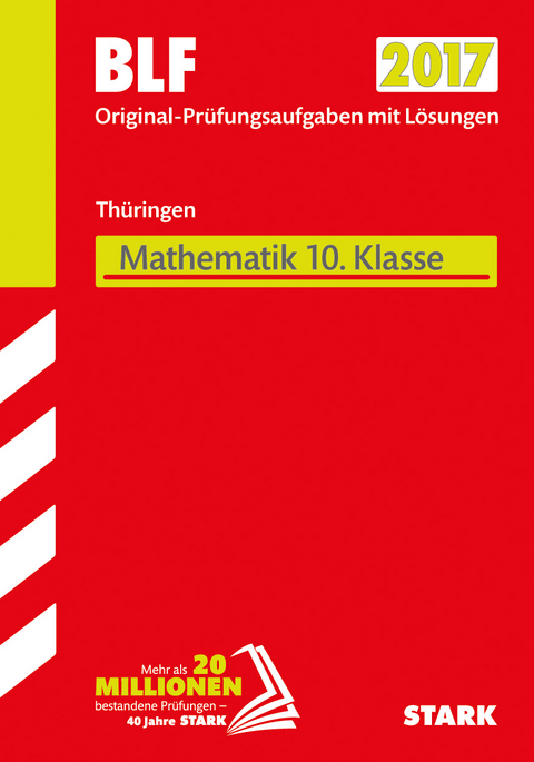 Besondere Leistungsfeststellung Thüringen - Mathematik 10. Klasse