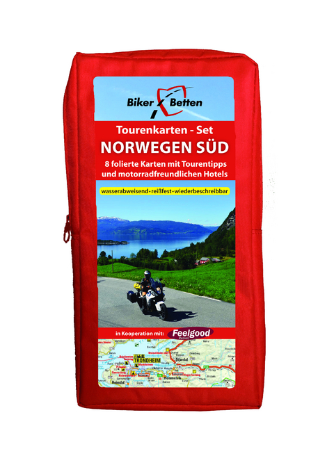 Tourenkarten Set Norwegen Süd (FolyMaps) - Ralf Schröder