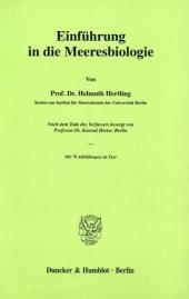 Einführung in die Meeresbiologie. - Helmuth Hertling