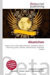 Abzeichen - Lambert M Surhone, Miriam T Timpledon, Susan F Marseken