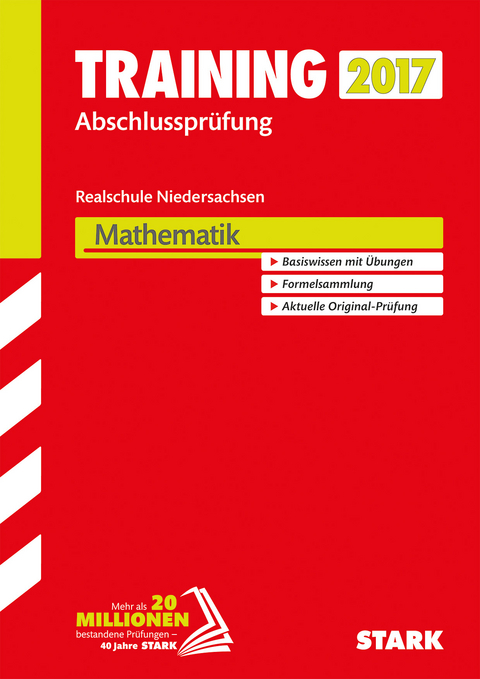 Training Abschlussprüfung Realschule Niedersachsen - Mathematik