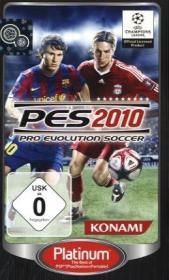 PES 2010, Pro Evolution Soccer, Platinum, PSP-Spiel