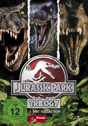 Jurassic Park Trilogy - The Complete Collection, 3 DVDs