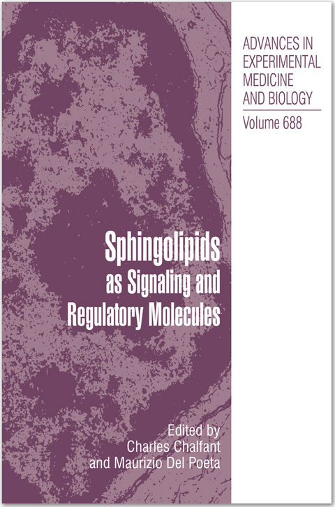 Sphingolipids as Signaling and Regulatory Molecules - 