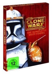 Star Wars, The Clone Wars, 4 DVDs. Staffel.1
