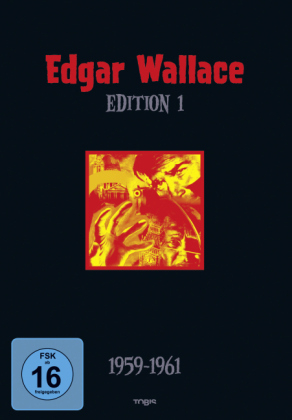 Edgar Wallace Edition - 1959-1961. Tl.1, 4 DVDs