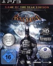 Batman Arkham Asylum, Game of the Year Edition, PS3-Blu-ray Disc