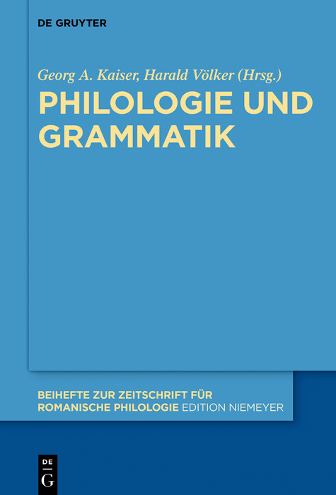 Philologie und Grammatik - 