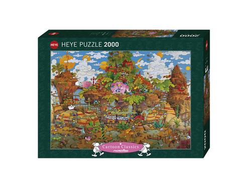 Train (Puzzle) - Guillermo Mordillo