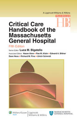Critical Care Handbook of the Massachussetts General Hospital - 