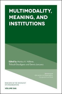 Multimodality, Meaning, and Institutions - 