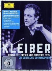 Kleiber - Complete Opera and Concert DVDs on Deutsche Grammophon, 10 DVD. Kleiber - Sämtliche Opern- und Konzert-DVDs auf Deutsche Grammophon, 10 DVD