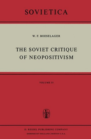 Soviet Critique of Neopositivism - W.F. Boeselager