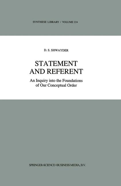 Statement and Referent -  D.S. Shwayder