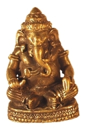 Figur Ganesha Messing mini