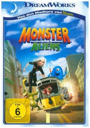 Monsters vs. Aliens, 1 DVD