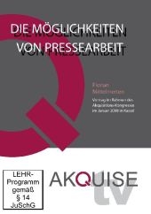 Die Möglichkeiten von Pressearbeit, DVD - Florian Mittelmerten