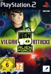 Ben 10 Alien Force, Vilgax Attacks, PS2-DVD