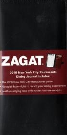 New York City Restaurants Dining Journal 2010 -  Zagat Survey