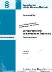 Karteikarten Europa /Völkerrecht im Überblick - Karl E Hemmer, Achim Wüst