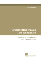 Handschrifterkennung am Whiteboard - Joachim Schenk