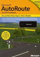 Microsoft AutoRoute 2010 mit GPS-Empfänger, 1 DVD-ROM