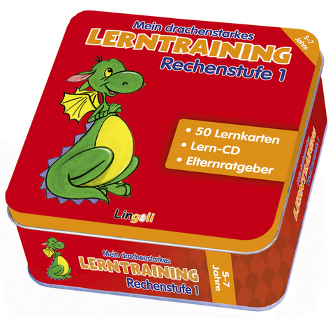 Mein drachenstarkes Lerntraining Rechenstufe 1, m. Audio-CD