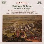 Dettingen Te Deum. Te Deum in A major, 1 Audio-CD - Georg Friedrich Händel