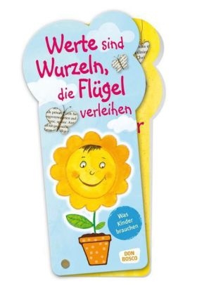 Werte sind Wurzeln, die Flügel verleihen, Fächer - Margit Franz