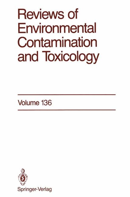 Reviews of Environmental Contamination and Toxicology -  George W. Ware