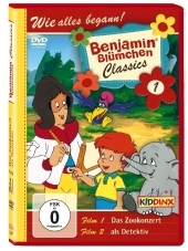 Benjamin Blümchen, Classics - Das Zookonzert / Benjamin Blümchen als Detektiv, 1 DVD