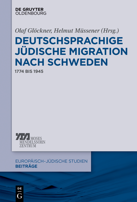 Deutschsprachige jüdische Migration nach Schweden - 