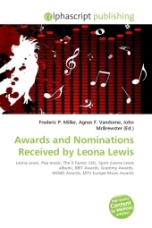 Awards and Nominations Received by Leona Lewis - 