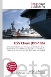 USS Chew (DD-106) - 